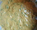 A picture of step 1 of Methi ke pakode.
