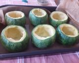 Foto del passaggio 2 della ricetta Zucchine tonde ripiene light
