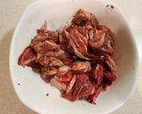 A picture of step 1 of Spiced Tomato Beef Stew.