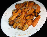 Foto del paso 4 de la receta: Boniatos asados al horno, con comino