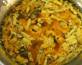 A picture of step 9 of Dahi Bhindi.