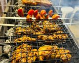 صورة لخطوة 3 من وصفة شواء على الفحم كفتة ريش وصدر دجاج ولحمة شقف رأس عصفور