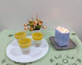 A picture of step 7 of Orange creamy pudding custard.