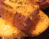 Foto del paso 12 de la receta: Solomillo de Cerdo a Baja Temperatura con Salsa de Naranja, Puerro y Zanahoria con Patatas Gajo