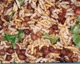 A picture of step 2 of Chana chaat.