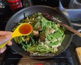 Foto langkah ke 3 dari resep Tumis Kacang Panjang Tempe Bakso.