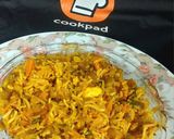 A picture of step 4 of PULAO from LEFTOVER VEGETABLE JALFREZI.