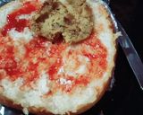 A picture of step 4 of Shami kabab Burger.