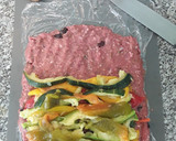 Foto del paso 2 de la receta: Rollo relleno de verduras expres