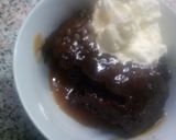 A picture of step 5 of Sticky Toffee Pudding with Toffee Sauce.