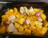 A picture of step 6 of Pumpkin Soup.
