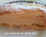Foto del paso 4 de la receta: Trenza de hojaldre rellena de turrón de chocolate blanco