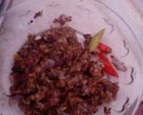 A picture of step 4 of Grilled rice in banana leaves #Asia food.