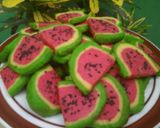 Foto langkah ke 11 dari resep 18.Watermelon cookies simple,irit #bikinramadanberkesan.