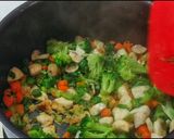 A picture of step 4 of Mushroom Vegetable Soup.
