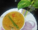 A picture of step 5 of Moong-Masar dal.