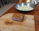 Foto del paso 2 de la receta: Tallarines a la Carbonara sin huevo