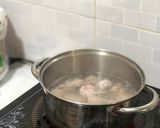 Hình bước làm 2 của món Canh Đu Đủ Nấu Sườn Non