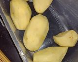 Foto del paso 1 de la receta: Pollito a la crema con papas