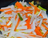 A picture of step 5 of Korean Kimchi.