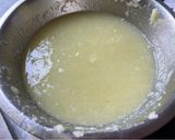 A picture of step 1 of Raw mango ice ream lolly.