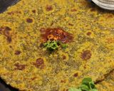 A picture of step 16 of Bajra Methi Paratha (Pearl Millet).