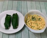 Foto langkah ke 3 dari resep Pepes Tahu Kemangi.