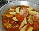 Gambar langkah 5 resipi Kari Ayam (Tanpa Santan).