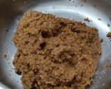 A picture of step 2 of Rice flakes ladoo.