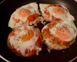 Foto del paso 1 de la receta: Huevo sobre pechuga de pavo Ahumada