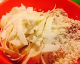 Hình bước làm 8 của món Xôi sắn (củ mì) thịt gà