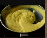 A picture of step 2 of Khandvi.
