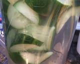 Foto del paso 1 de la receta: Agua de pepino 🥒😋