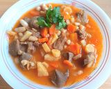 "Megorrolt" bableves😉 recept fázis 3 fotója