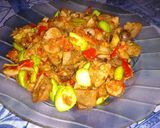 Foto langkah ke 5 dari resep Sambal goreng ati Petai simple.