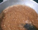A picture of step 2 of Gond barfi or khakra chatpata.