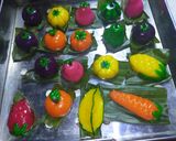 Foto langkah ke 3 dari resep Kue thok buah.