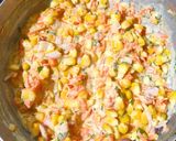 A picture of step 2 of Corn Cheese Sandwich.