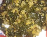 कादां पात डाळ घातलेली (kanda pat dal recipe in marathi) रेसिपी स्टेप 4 फोटो 