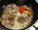 A picture of step 6 of Mutton Kundan Kaliyan.