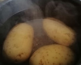 Foto del paso 1 de la receta: Patatas rellenas de champiñones y queso