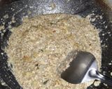 A picture of step 3 of Sabudana khichdi.