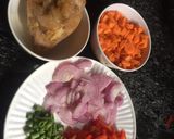 A picture of step 2 of Chicken curry.