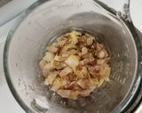 A picture of step 1 of Fried black beans.