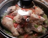 Foto del paso 12 de la receta Estofado de pollo con patatas y olivas amarillas