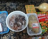 海鮮咖哩(電鍋版)(簡單料理)的食譜步驟1照片