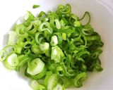 Hình bước làm 3 của món Bánh Cuốn Phủ Sò Điệp Sốt Xì Dầu