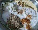 A picture of step 1 of Rice flour Chakli (murukku).