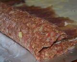 Foto del paso 5 de la receta: Carne arrollada con jamón crudo