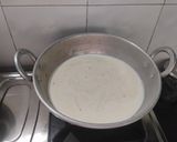 A picture of step 2 of Vermicelli Payasam.